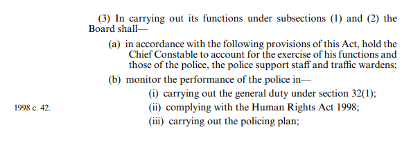 (ii) complying with the [1998 c. 42.] Human Rights Act 1998;